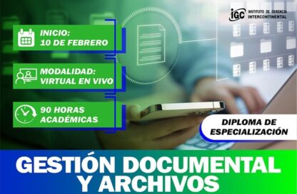 Diploma de Gestión Documental y Archivos