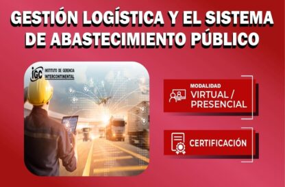 Gestión Logística y el Sistema de Abastecimiento Público