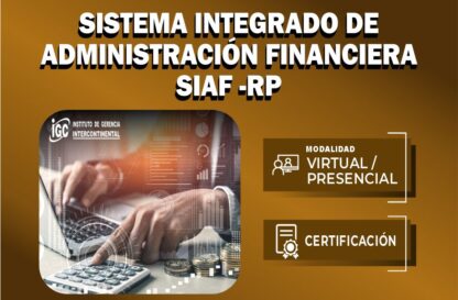 Sistema Integrado de Administración Financiera -Siaf – RP