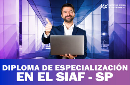 Diploma de Especialización en el SIAF-SP