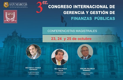 Congreso Internacional de Gerencia y Gestión de finanzas públicas 2019