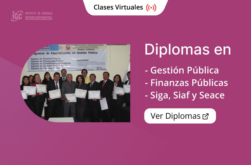 Diplomas en gestión pública