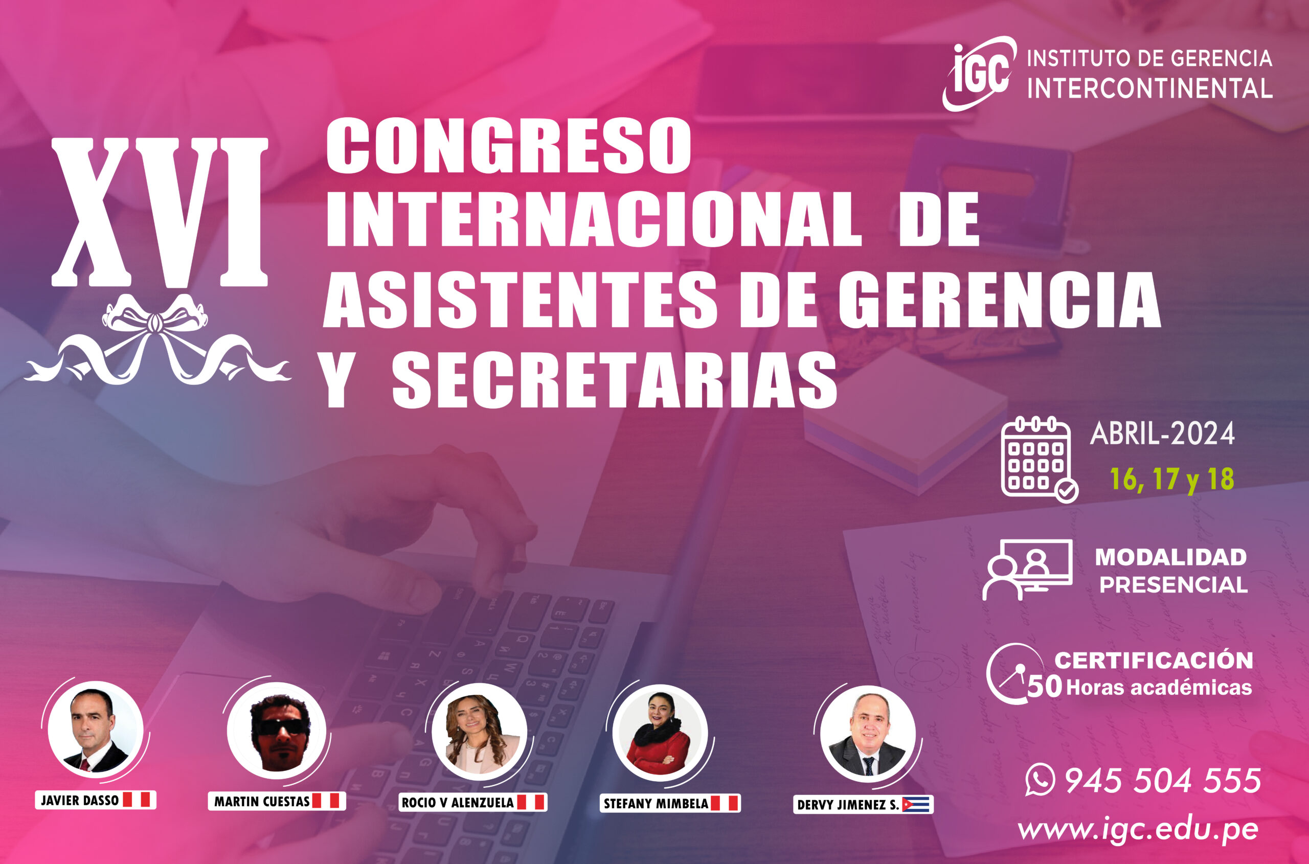 CONGRESO INTERNACIONAL DE ASISTENTES DE GERENCIA Y SECRETARIAS