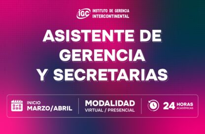 ASISTENTE DE GERENCIA Y                                    SECRETARIAS